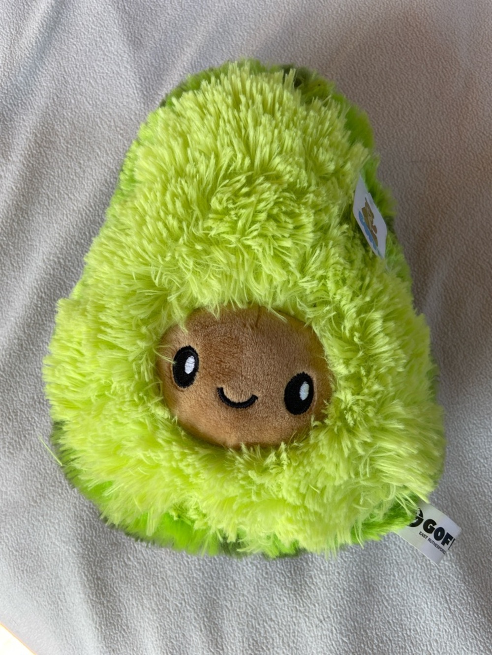 🏷️ BNWT Plush Avocado Stuffed Animal Toy - Lime Green